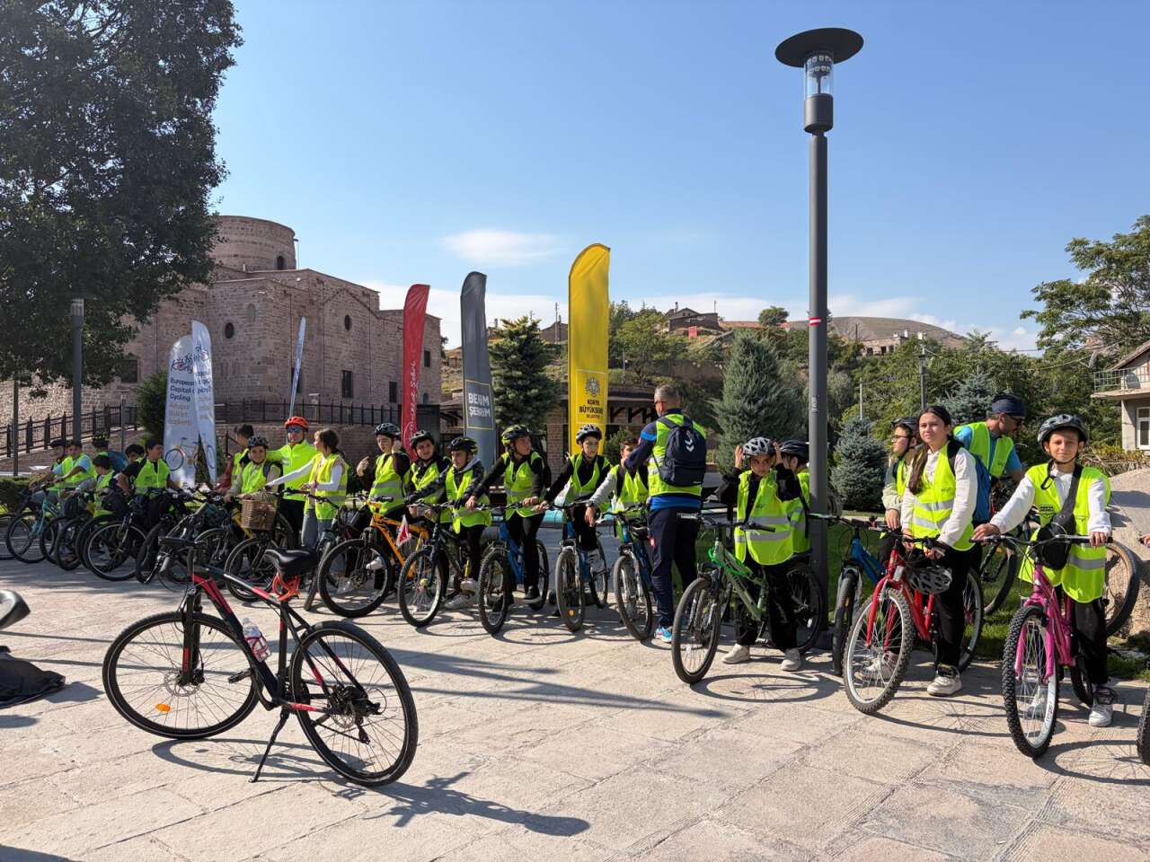 Konya’da öğrenciler tarihin izinde pedal çevirdi! Rota Sille oldu 8